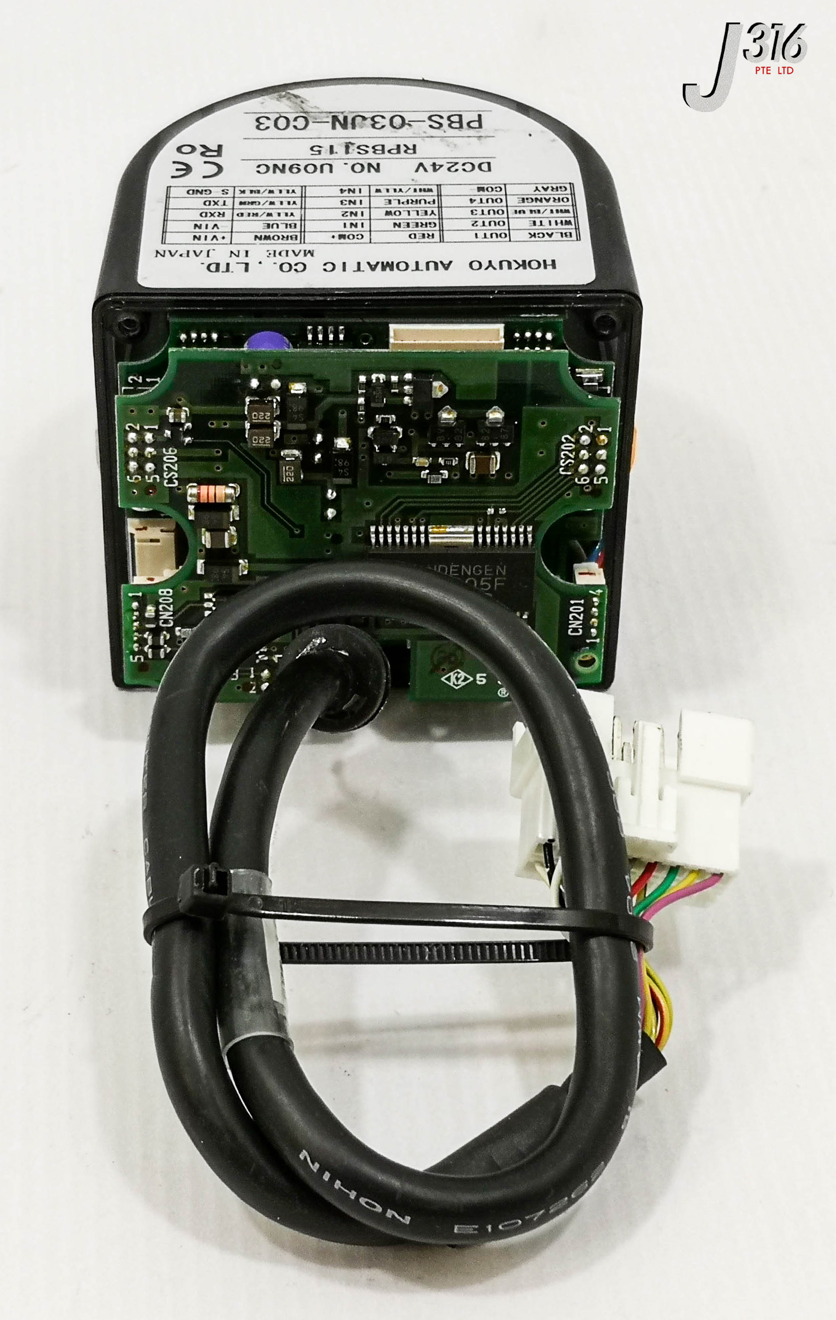 15255 HOKUYO OBSTACLE DETECTION SENSOR W/O COVER PBS-03JN-C03 | eBay